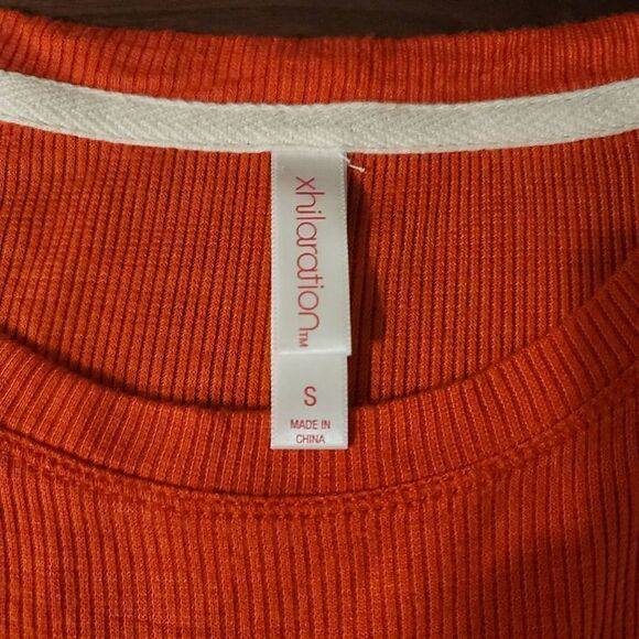 Xhilaration Lace Trim Tee Sz S - Picture 4 of 4